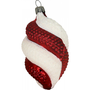 Trend German Christmas, Christbaumschmuck aus Lauscha Glasolive bauchig 