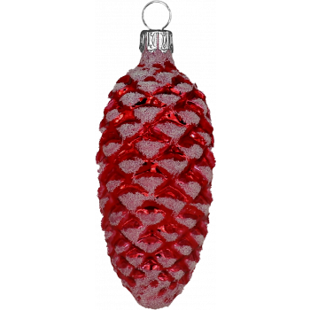 Trend German Christmas, Christbaumschmuck aus Lauscha Glas- Tannenzapfen 