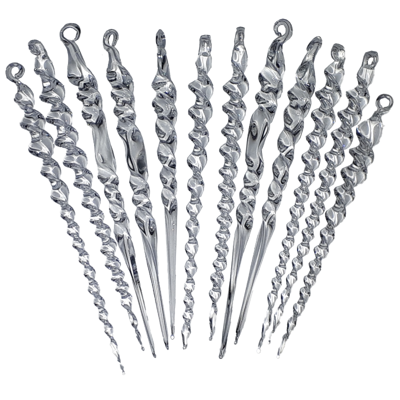 Trend German Christmas, Christmas ornament from lauscha Glass pinecone "Lolipop" approx. 12cm